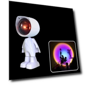 Astronaut Robot Projection Lamp — Night Lights, HMM