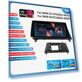 CarPlay Android 13 Car Stereo with GPS Navigation — In-Dash, OSSURET