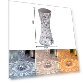 Diamond Table Lamp with Touch Remote Control — Outdoor Table Lamps, YWZT Decorative lights