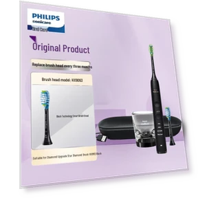 Electric Toothbrush Couple Set — Rotating Electric Toothbrushes, Philips