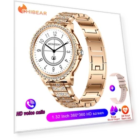 Fashion Women's Smart Watch with True Blood Oxygen Monitoring — Smartwatches, Chibear