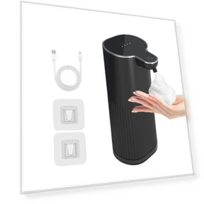 Light Display Adjustable Foam/Gel Soap Dispenser — Care Dispensers, HIMO Group