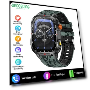 Men's Smart Watch with Bluetooth Calling — Smartwatches, SACOSDING