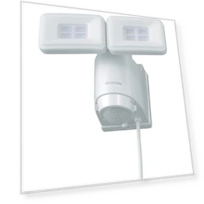 Outlet-Type LED Motion Sensor Light — Outdoor Security & Flood Lighting, IRIS OHYAMA