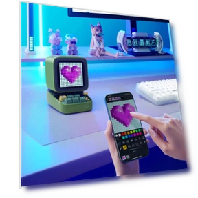 Portable Bluetooth Speaker with Karaoke Microphone — Portable Audio Solutions, Divoom