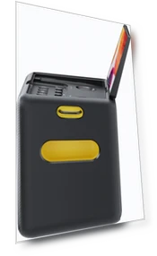 Portable Karaoke System with Rotating Screen — Portable Audio Solutions, iKarao