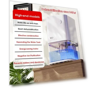 Silent Air Dehumidifier with Deodorization — Air Moisture Control, Aura Living