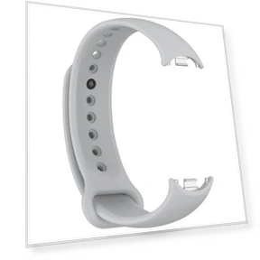 Silicone Watch Strap with Metal Buckle — Smartwatches, Xiaomi