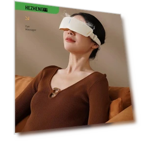 Smart Bluetooth Hot Compress Eye Massager — Rollers & Pens, Hezheng
