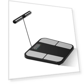 Smart Eight-Electrode Dual-Frequency Body Fat Scale — Body Composition Analysis, JDST