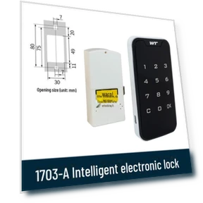 Smart Electronic Touch Lock with Fingerprint — Biometric Security, VantaGoods