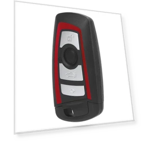 Smart Key Fob for Car with Remote Control, 4 Buttons — Keyless Entry, Igeteck