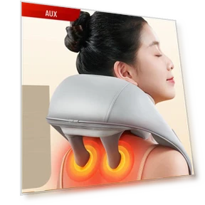 Smart Neck Massager with Heat — Rehabilitation & Therapy Equipment, AUX