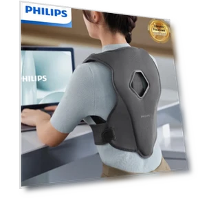 Smart Posture Correction Massage Shawl — Back Relief Solutions, Philips