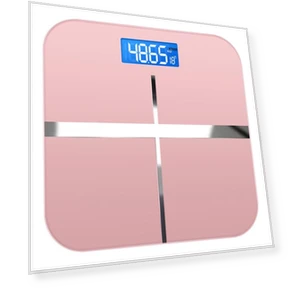 Smart Rechargeable Electronic Body Weight Scale — Body Composition Analysis, Jinmiao