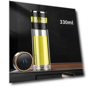 Smart Tea Mug with Temperature Display — Beverage Warmers, Bestbags