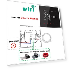 Smart Thermostat for Electric Floor Heating — Home Climate Control, Minco Thermostatic