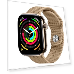 Smart Watch with AMOLED Display, AI Assistant, and Health Monitoring — Smartwatches, Happy World Electronics