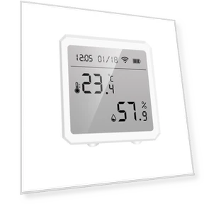 Smart Wi-Fi Temperature and Humidity Sensor — Home Climate Control, EARUELETRIC