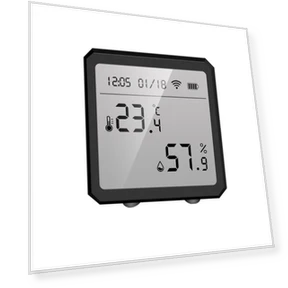 Smart Wi-Fi Temperature and Humidity Sensor — Home Climate Control, EARUELETRIC