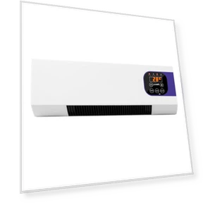 Wall Heater with Adjustable Temperature and Remote Control — Portable Heating Solutions, Puntos