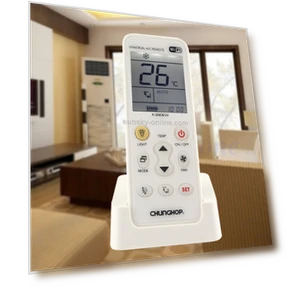 WiFi Smart Universal Air Conditioner Remote Control with Backlight and LED Light — Home Climate Control, CHUNGHOP