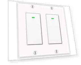 Double Smart WiFi Light Switches — Dimmer Switches, bekca