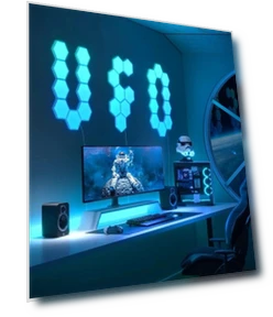 Hexagonal LED Light Panels, 10 Pack — Commercial Lighting Solutions, Govee