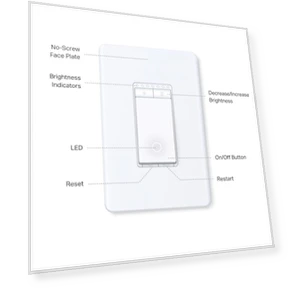 Smart 3 Way Dimmer Switch Kit — Dimmer Switches, Tapo