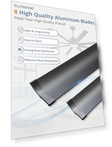 Smart Ceiling Fan with Light and Remote — Ceiling Fans & Accessories, ZMISHIBO