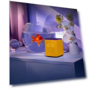 Smart Speaker with Zigbee Hub and LED Display — Built-In Audio Solutions, Yandex