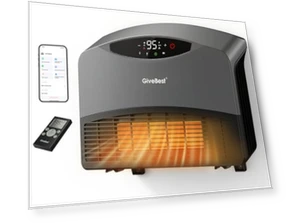 Smart Wall Heater with WiFi and Remote Control — Portable Heating Solutions, GiveBest