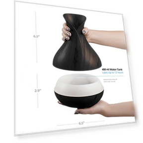 Smart WiFi Ultrasonic Diffuser and Humidifier — Diffusers, Sierra Modern Home