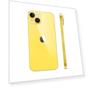Smartphone with 512GB Storage, Yellow — Mobiles, Apple