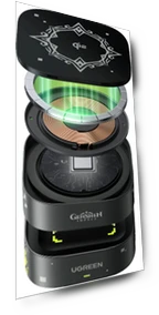 Wireless Charger with Magnetic Attachment — Phone Accessories, UGREEN