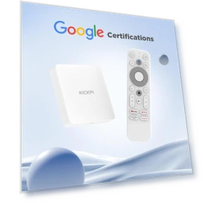 Android TV Box with Voice Search — Ultra HD Media Players, KICKPI