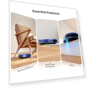 Robot Vacuum and Mop Combo — Smart Cleaning Robots, MANVN