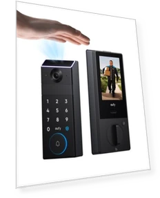 Smart Lock with Palm Vein Recognition, 2K Camera, and Doorbell — Biometric Security, eufy Security