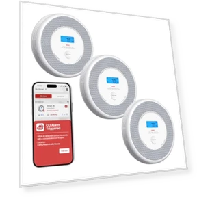 Smart Smoke and Carbon Monoxide Detector with Voice Location — Gas & CO Detectors, X-Sense
