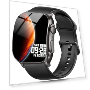 Smart Watch with AMOLED Curved Display — Smartwatches, Poounur