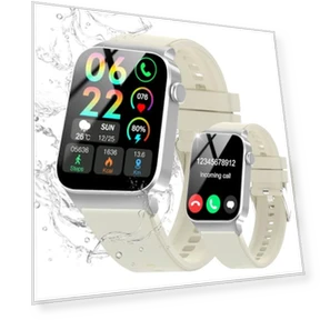 Smart Watch with Bluetooth Call, Heart Rate Monitor, and 110+ Sport Modes — Smartwatches, STECEi