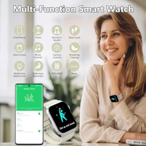 Smart Watch with Bluetooth Call, Heart Rate Monitor, and 110+ Sport Modes — Smart Watch, STECEi