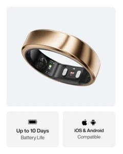 Ultra-Thin AI Smart Ring with 10-Day Battery Life — Smart Ring, RingConn