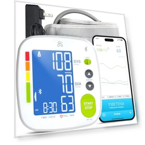Bluetooth Blood Pressure Monitor — Blood Pressure Monitors, Greater Goods