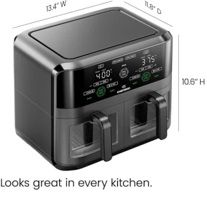 Dual Basket Air Fryer Oven — Air Fryer, Chefman