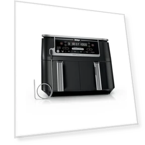 Dual Zone Smart XL Air Fryer with 2 Independent Baskets — Air Fryers, Ninja