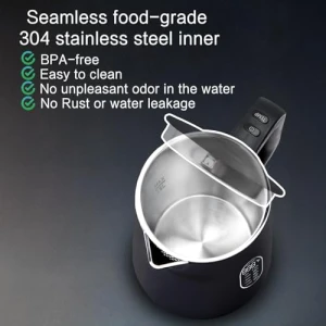 Electric Kettle Stainless Steel — Electric Kettle, QUAXWELL