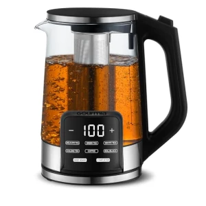 Electric Programmable Glass Kettle — Electric Kettle, Gourmia