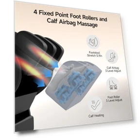 Full Body Massage Chair with Dual-core S Track, Shiatsu Massage, Zero Gravity, APP and LCD Control, Heating, Bluetooth — Back Relief Solutions, Real Relax