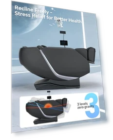 Full Body Zero Gravity Massage Chair Recliner — Massage Equipment, UIIU
